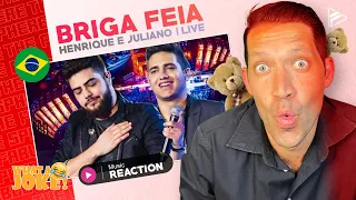 MY PEOPLE!! Henrique e Juliano - BRIGA FEIA - DVD Ao Vivo No Ibirapuera (REACTION)