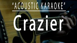 Crazier - Acoustic karaoke (Taylor Swift)