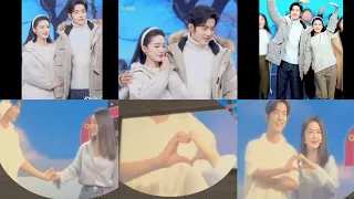 肖战 Xiao Zhan & Li Qin BTS from CCTV "Play and Play"  (plus) Chunsheng Xiaomi Sweet Moments