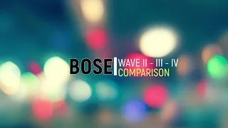 Bose Wave Comparison