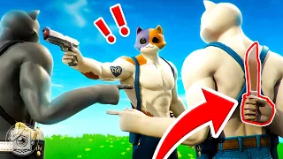 WHICH MEOWSCLES is the KILLER?! (Fortnite Murder Mystery)