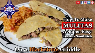 How To Make MULITAS Using Leftover Pulled Pork On A Blackstone Griddle