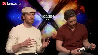 Interview Michael Fassbender & James McAvoy  | X-Men - DARK PHOENIX