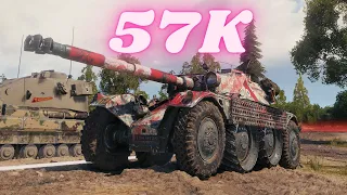 57K Spot Damage, Panhard EBR 105 (3x) ,World of Tanks