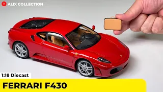 Unboxing of Ferrari F430 1:18 Diecast Model Car by BBR Models (4K)