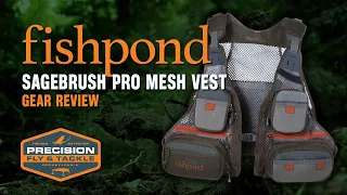 FishPond's Best Mesh Vest - The Sagebrush Pro