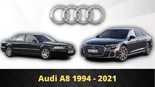 Audi A8 Evolution (1994 - 2021) | Audi A8 Then And Now