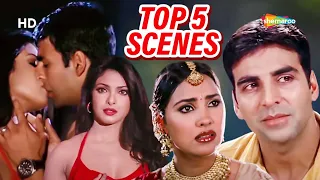 Top 5 Scenes Of Andaaz | Akshay Kumar | Lara Dutta | Priyanka Chopra