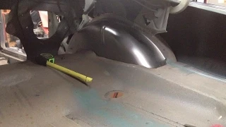 1968 Camaro Mini tub install part 1