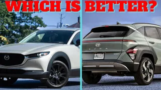 2024 Mazda CX30 vs 2024 Hyundai Kona: Let's Settle This!
