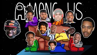 RDC Plays Among Us AGAIN (ft. CoryxKenshin DashieXP  AfroSenju XL CalebCity and Shofu!)