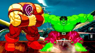 JUGGERNAUT vs. THE HULK - The Strongest Powerhouse