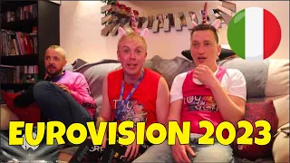 ITALY EUROVISION 2023 GRAND FINAL REACTION - Marco Mengoni - Due Vite