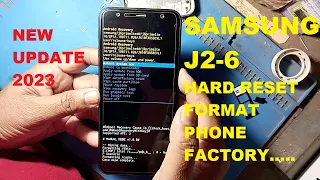 How to hard reset Samsung j6 plus & format phone !