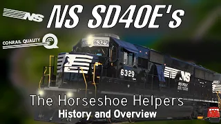 NS SD40Es - The Horseshoe Helpers