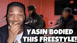 BRITISH REACTION TO YASIN - NO BORDERS FREESTYLE (ENGLISH SUBTITLES) 🇸🇪🇬🇧