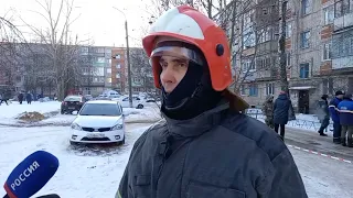 Пожар в Заволжье