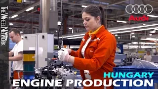 Audi Engine Production in Hungary (4-cylinder)