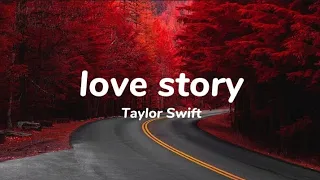 Taylor Swift - LOVE STORY (speed up+reverb) [lyric]