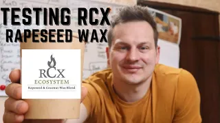 Testing RCX rapeseed wax - Quest to find the best Candle Wax