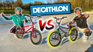 BMX DECATHLON ! Le plus cher VS le moins cher ! Ft @scoot 2 street