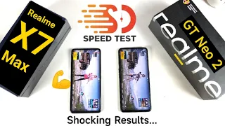 Realme X7 Max vs Realme GT Neo 2 Speedtest Shocking Results OMG 😱😳🔥🔥
