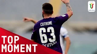 Cutrone Scores First Fiorentina Goal! | Fiorentina 2-1 Atalanta | Top Moment | Coppa Italia