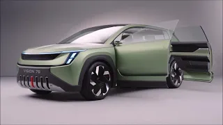 The  New 2022 ŠKODA VISION 7S Concept