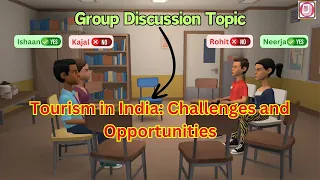 Tourism in India: Challenges and Opportunities | Group Discussion Topics | English Speaking Course