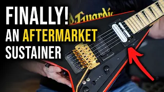 Add A SUSTAINER SYSTEM to ANY GUITAR (New info in video description)