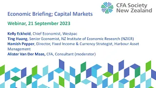 Economic briefing; Capital markets. September 2023.