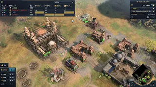 Age of Empires 4 - Kann der beste 2vs2 Spieler gegen unendlich Ressourcen gewinnen?