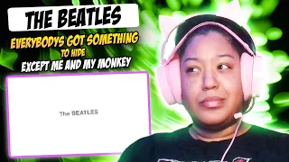 THE BEATLES - EVERYBODYS GOT SOMETHING TO HIDE EXCEPT ME AND MY MONKEY REACTION