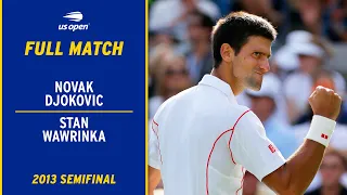 Novak Djokovic vs. Stan Wawrinka Full Match | 2013 US Open Semifinal