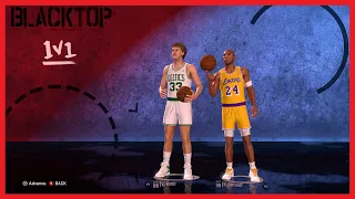 Kobe Bryant VS Larry Bird | BLACKTOP HD | NBA2K21 1V1