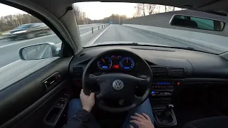 POV Drive Volkswagen Passat B5.5 1.9TDI 74KW 2002