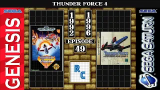 Sega Genesis Vs Sega Saturn - Thunder Force 4