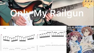 fripSide - only my railgun (guitar cover with tabs & chords)