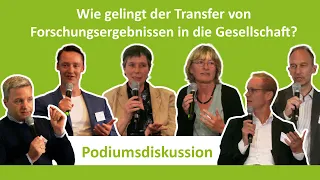 Forschung und Gesellschaft - so gelingt der Transfer von Forschungsergebnissen