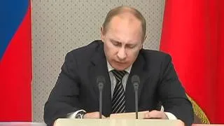 В. В. Путин: "Почему у ВДВ нет новой БМД?" / РОССИЯ 24 03.07.2012