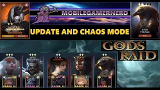 GODS RAID: NEW UPDATE!! Level 70 and 80, New Stars, and New Campaign.