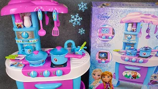 36 Minutes Satisfying with Unboxing Disney Frozen Elsa Kitchen Play Set ASMR | Review Toys