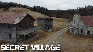 HIDDEN APOCALYPTIC VILLAGE FOUND IN THE MOUNTAINS OF CANADA **GHOST TOWN**