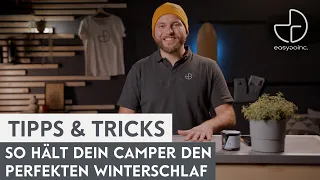 Camper richtig einwintern - SO GEHTS!