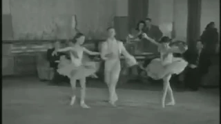 "Nutcracker" - Ekaterina Maximova, Alla Mankevich and Vladimir Vasiliev. 1953