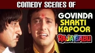 Govinda, Shakti Kapoor, Best Comedy Scenes, Raja Babu Hindi Movie - Jukebox