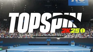 TopSpin 2K25 - First Grand Slam - Australian Open - MyCAREER