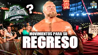 ERA VERDAD!! 😱 BROCK LESNAR SI REGRESARÁ a WWE! - RETOMARÁN SUS PLANES A WRESTLEMANIA?