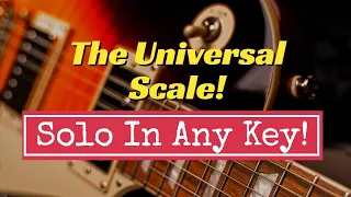 Solo With One Guitar Scale For Every Key (Beginner Friendly)