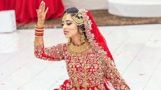 Beautiful Bridal Dance | Indian & Pakistani Wedding | Salaam | Deewani Mastani | #TailorMadeForReza